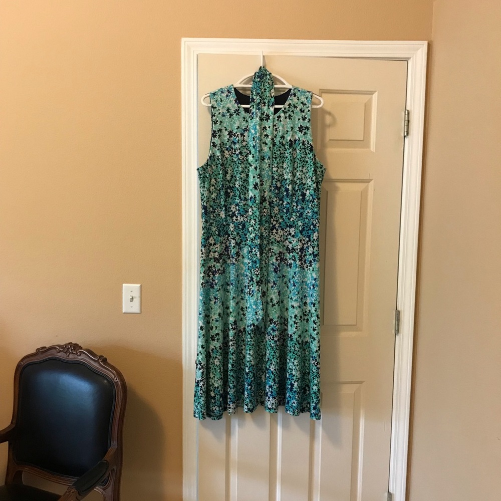 Charter Club dress, XL, w/ tie belt